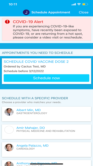 MyMountSinai screenshot 1