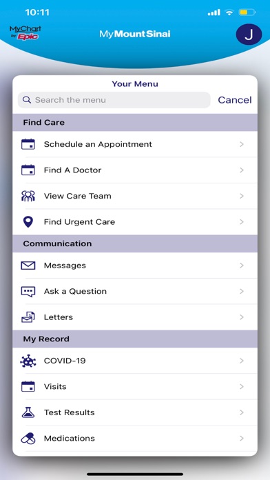 MyMountSinai screenshot 3
