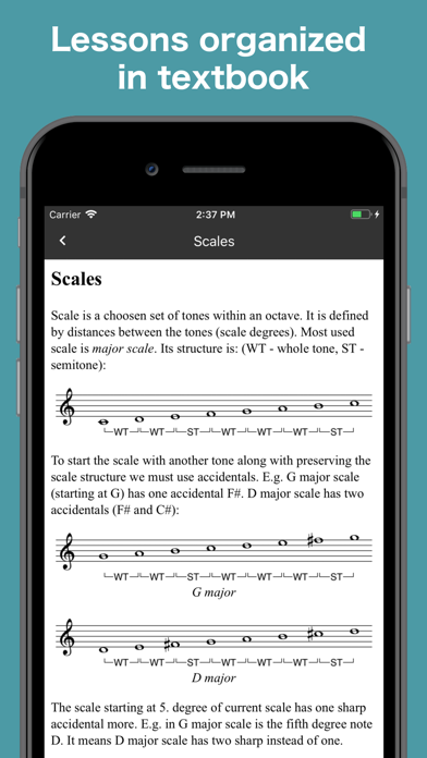 MyMusicTheory - Music Theory screenshot 2
