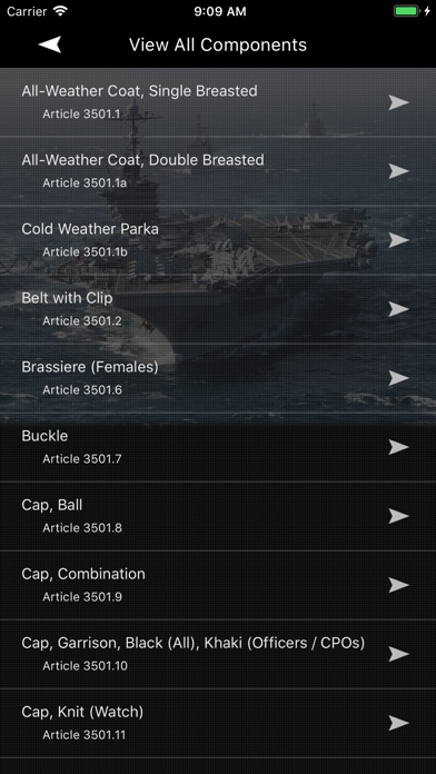 MyNavy UNIFORMS screenshot 2