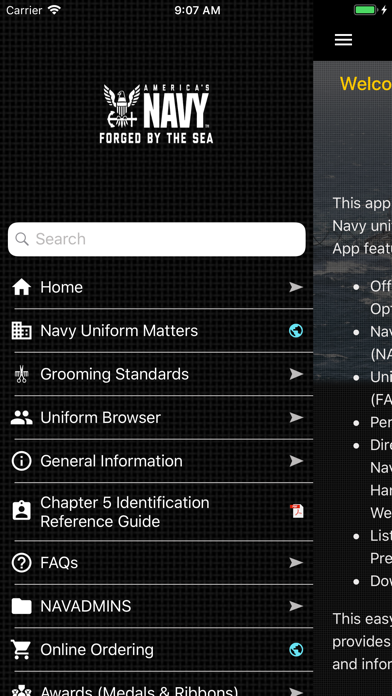 MyNavy UNIFORMS screenshot 5