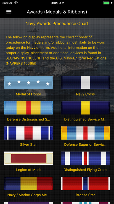 MyNavy UNIFORMS screenshot 1