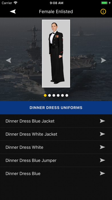 MyNavy UNIFORMS screenshot 4