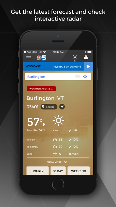 MyNBC5 WPTZ: Vermont, New York screenshot 1