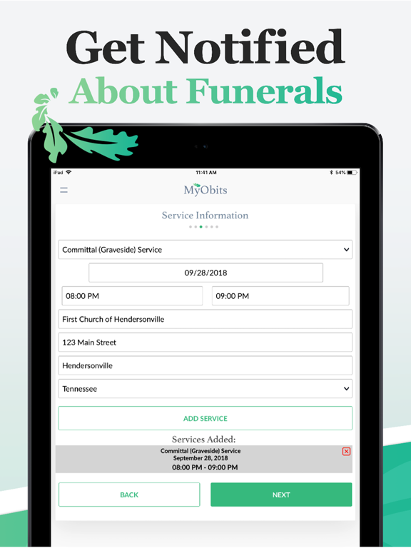 MyObits: Obituary Listings screenshot 8