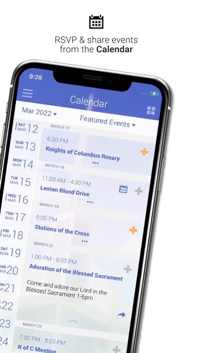 myParish screenshot 1