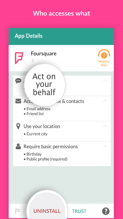 MyPermissions Privacy Cleaner screenshot 2