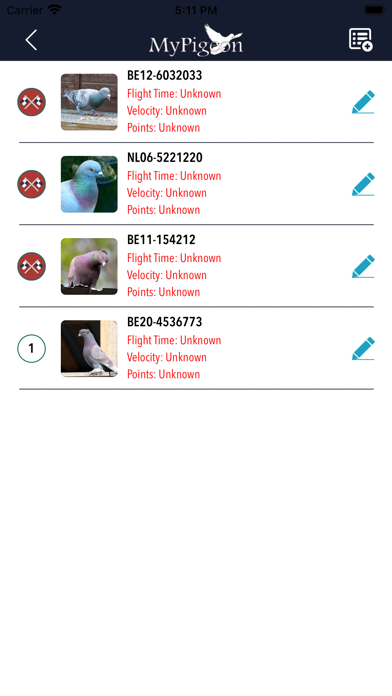 MyPigeon App screenshot 3