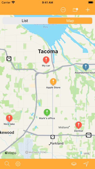 MyPlaces! screenshot 4