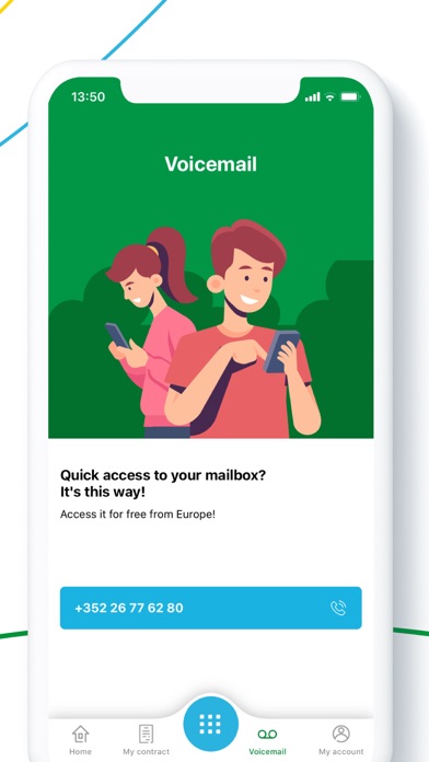 MyPost Telecom Mobile screenshot 1