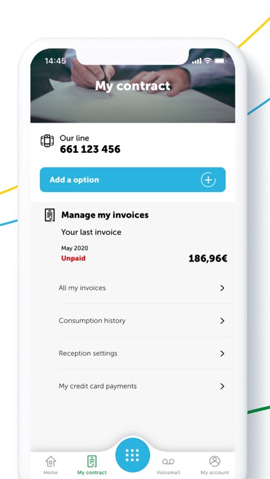 MyPost Telecom Mobile screenshot 2