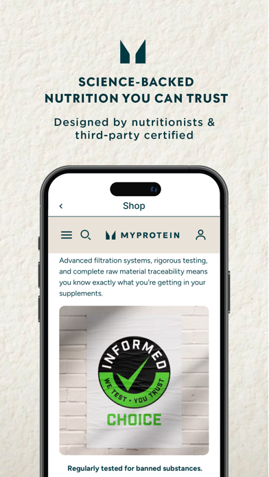 Myprotein: Fitness & Nutrition screenshot 2