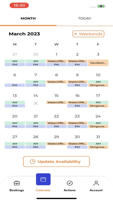 myProtocol Work screenshot 1