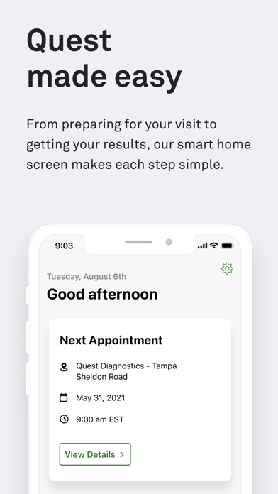 MyQuest for Patients screenshot 4