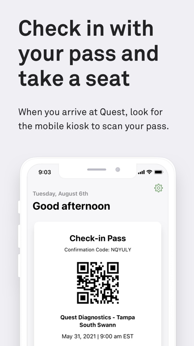 MyQuest for Patients screenshot 1