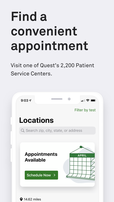 MyQuest for Patients screenshot 2