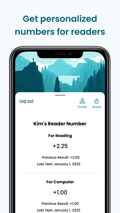 MyReaderNumber screenshot 2