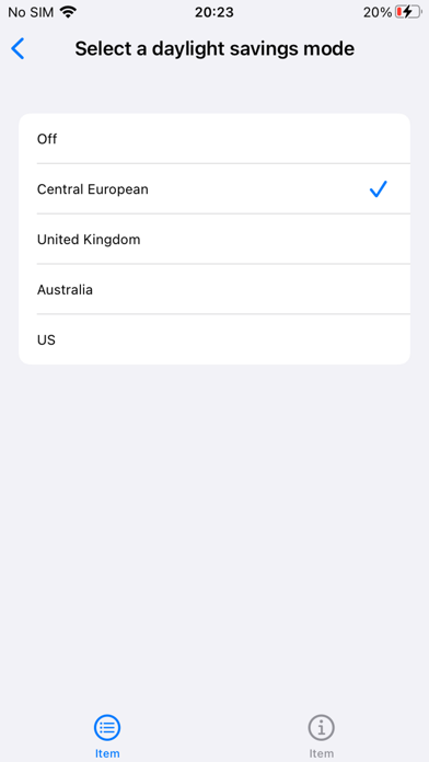 Myriadclock screenshot 2