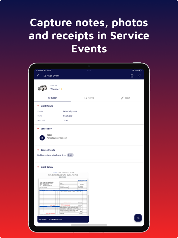 MyRide901 - Car Info Manager screenshot 2