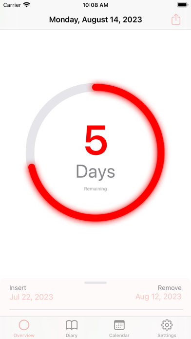 MyRing - contraceptive ring screenshot 6