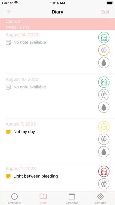MyRing - contraceptive ring screenshot 7