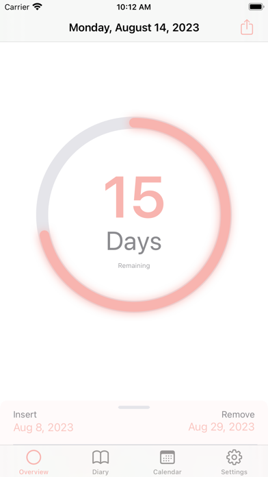 MyRing - contraceptive ring screenshot 8