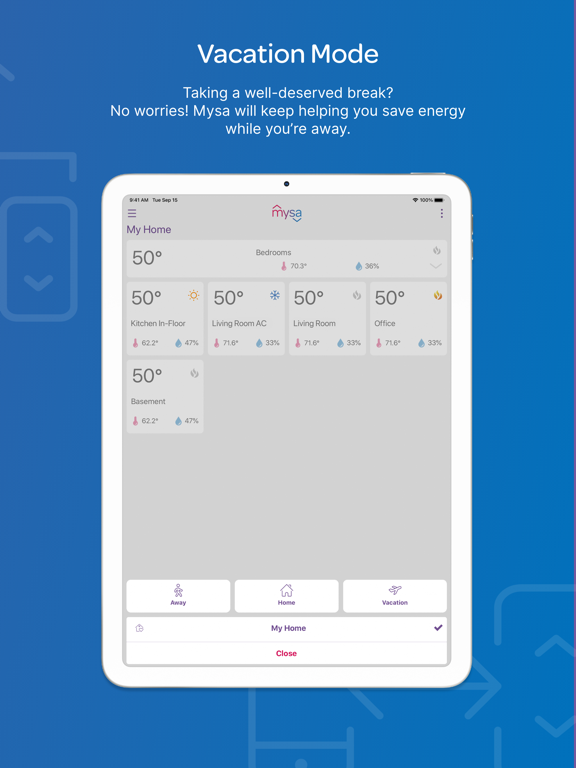 Mysa screenshot 1