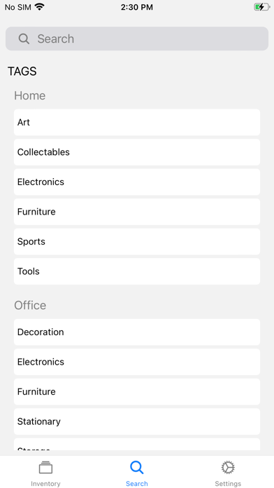 MyShelf | Home Inventory screenshot 1