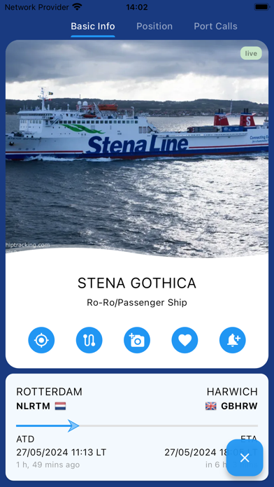 MyShipTracking screenshot 1