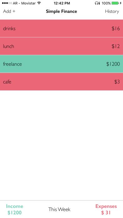 MySimpleFinance screenshot 3