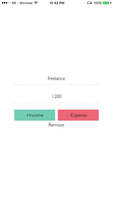 MySimpleFinance screenshot 2