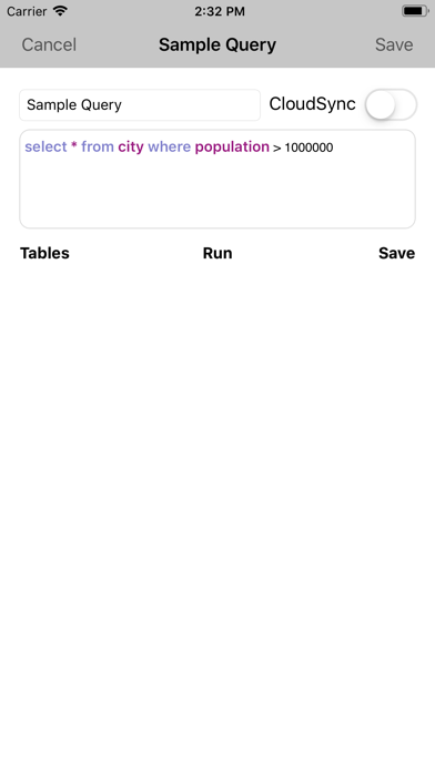 MySQL QueryDB Client screenshot 3