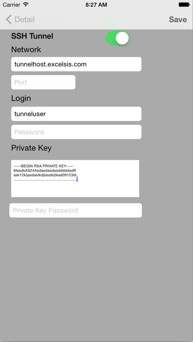 MySQL QueryDB SSH Client screenshot 4
