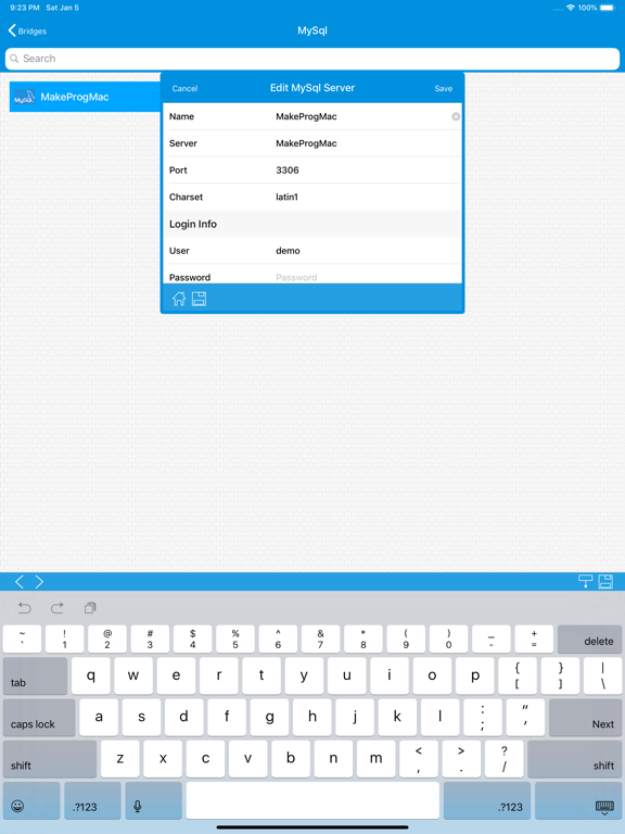 MySqlProg2 - MySql Client screenshot 9