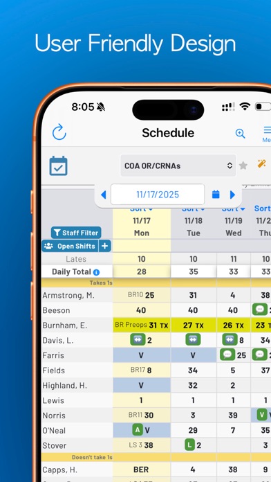 myStaffSchedule screenshot 4