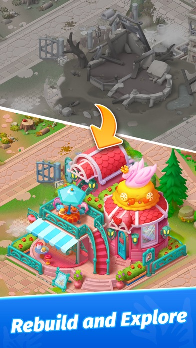 Mystery Town - Merge & Cases screenshot 1