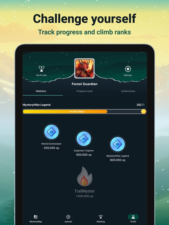 MysteryHike: Travel & Explore screenshot 1