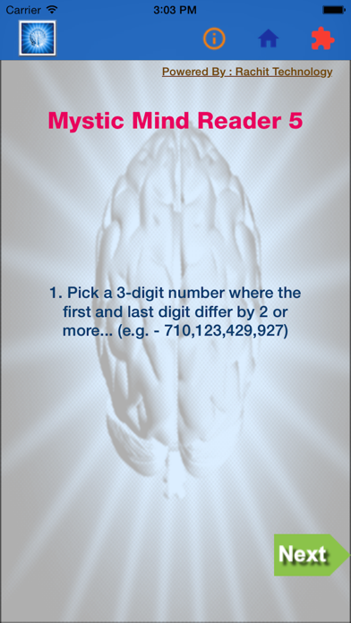 Mystic Mind Reader screenshot 1