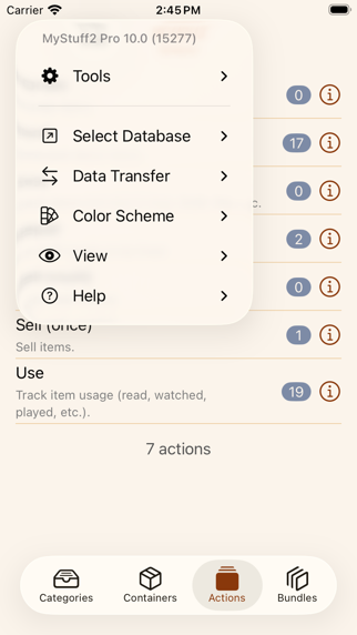 MyStuff2 Pro screenshot 1