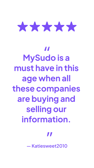MySudo - Identity Protection screenshot 1