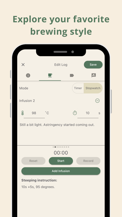 MyTeaPal: Tea Timer & Journal screenshot 5
