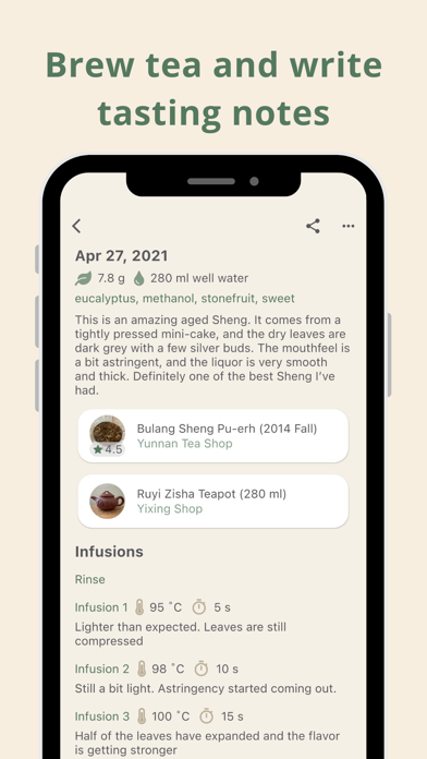 MyTeaPal: Tea Timer & Journal screenshot 7