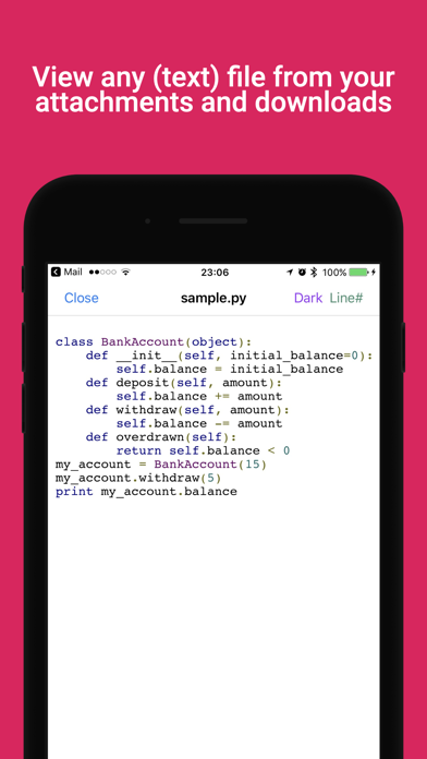 myTextViewer screenshot 1