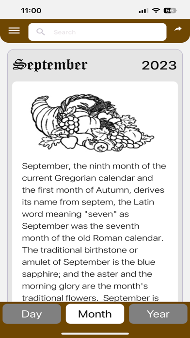 Mythology Calendar screenshot 3