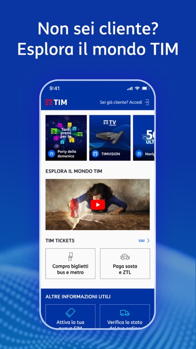 MyTIM screenshot 1