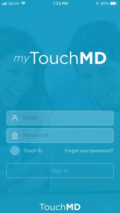 myTouchMD - for Patients screenshot 1