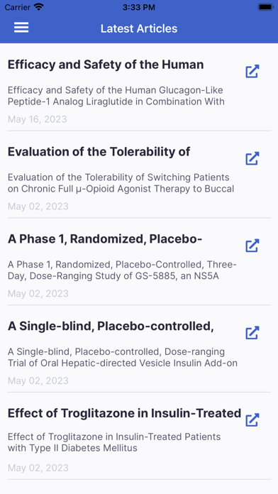 MyTrialApp screenshot 1