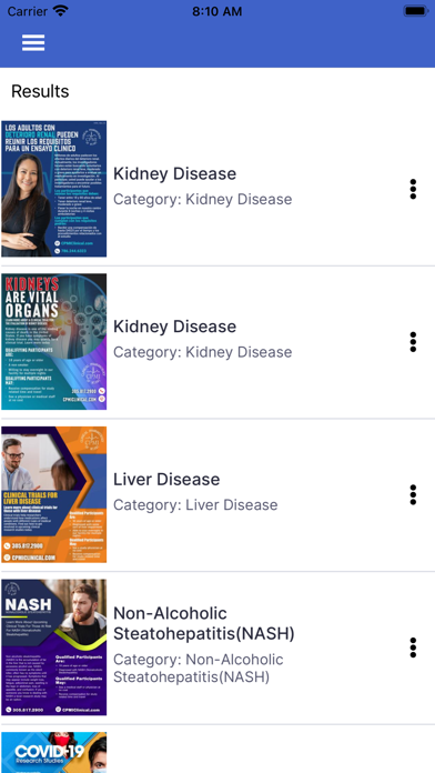 MyTrialApp screenshot 3
