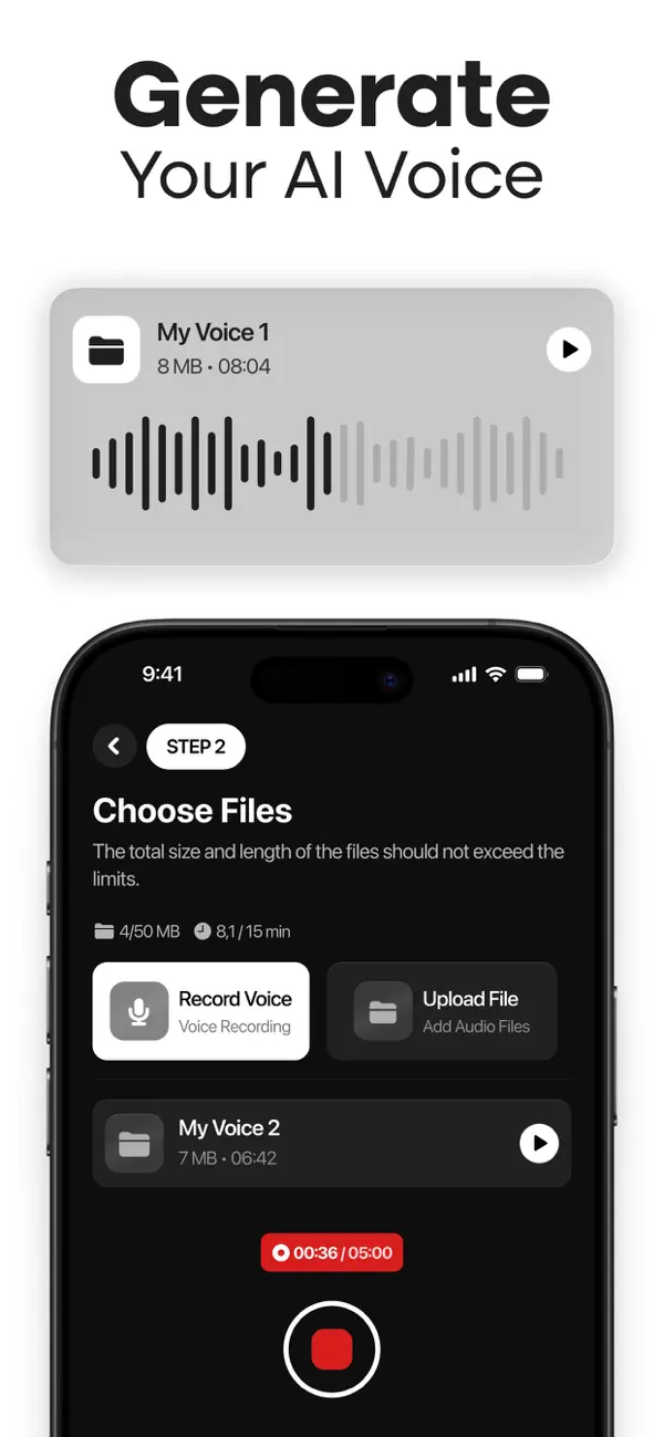 MyTunes : AI Music Generator screenshot 2