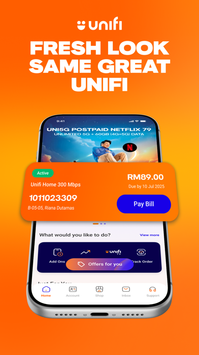 MyUnifi screenshot 5